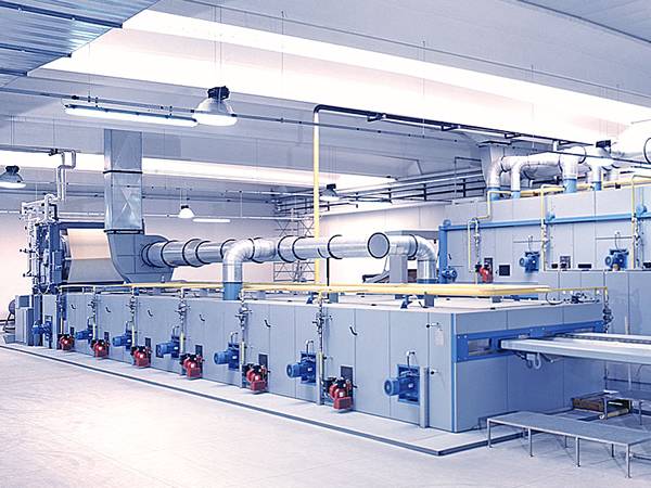 The replacement MP-Filtri filter elements are applied in the textile industry.